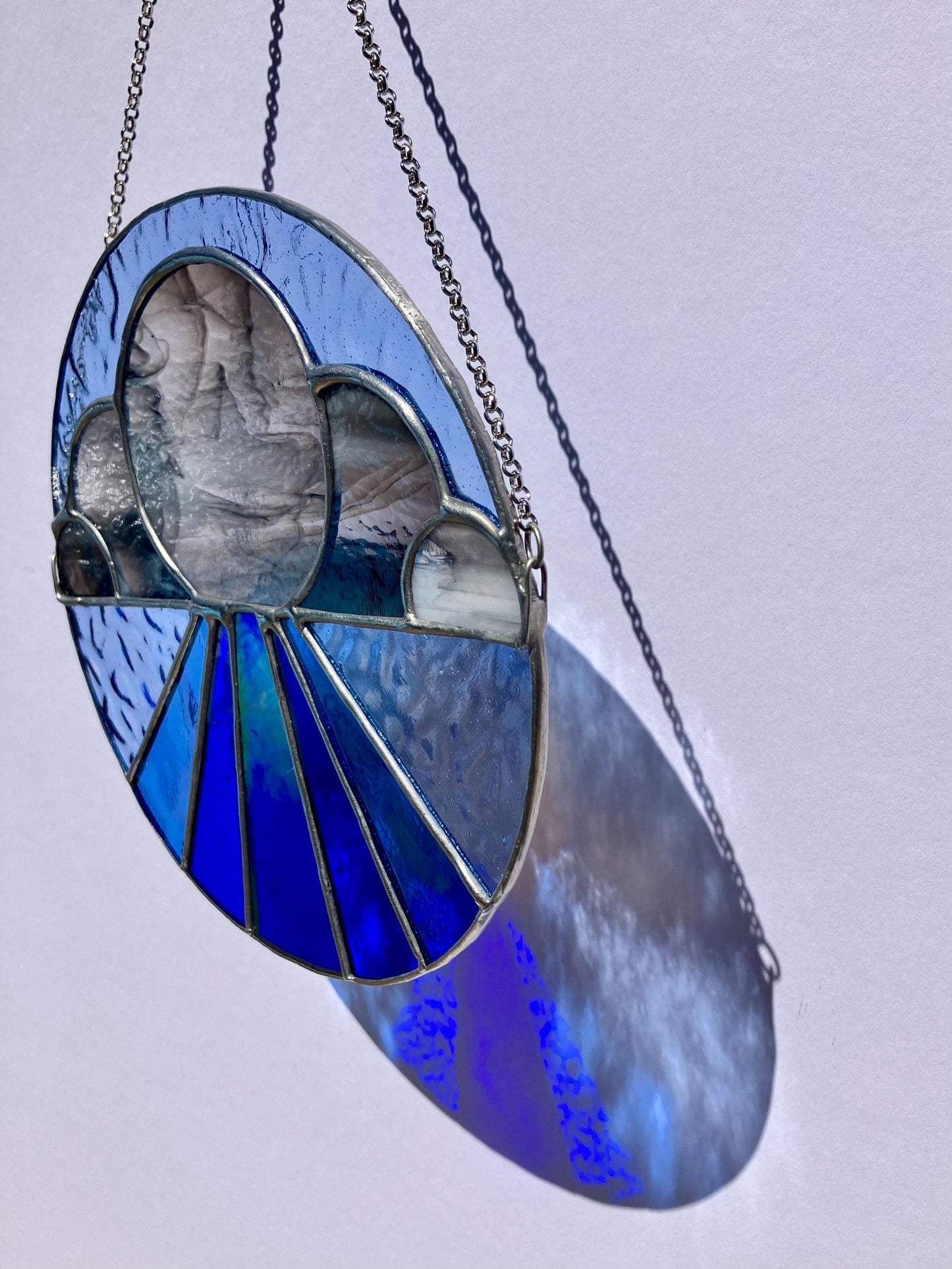 Stormy Skies Rainbow Suncatcher