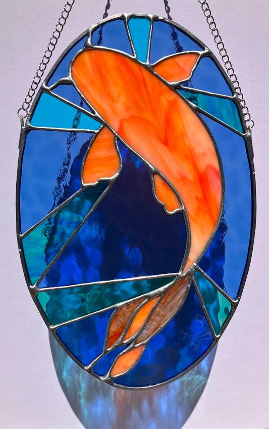 Japanese Koi Carp Suncatcher